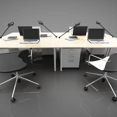 现代风格办公桌