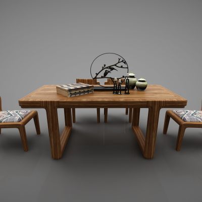 新中式风格茶桌77(2016)