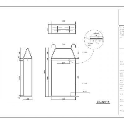 女装店灰色调的施工图CAD