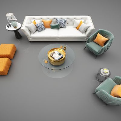 现代风格沙发组合