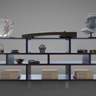 新中式风格装饰柜00001115(2016)