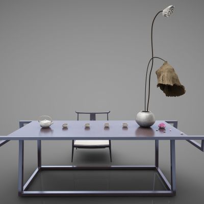 新中式风格书桌00001162(2016)