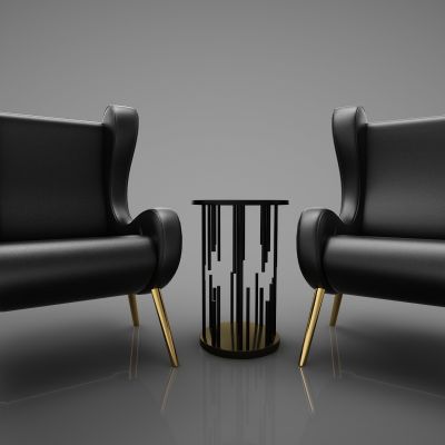 现代风格单人沙发158(2016)