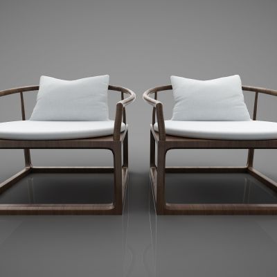 新中式风格单人沙发292(2016)