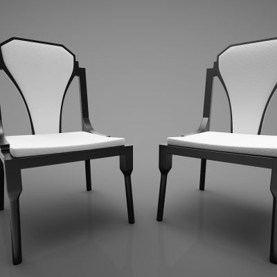 新中式风格餐椅04(2016)