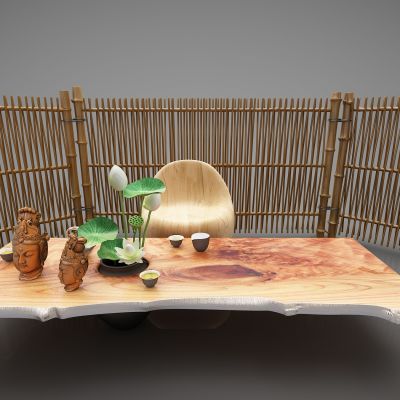 新中式风格休闲桌42(2016)