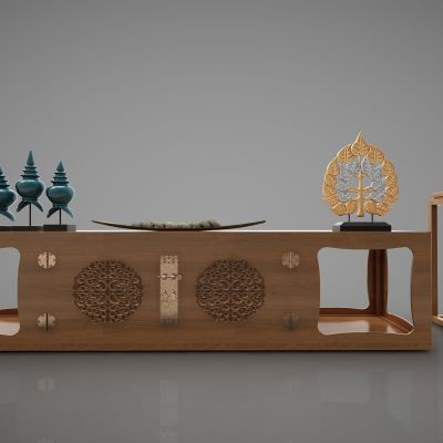 新中式风格电视柜00001143(2016)