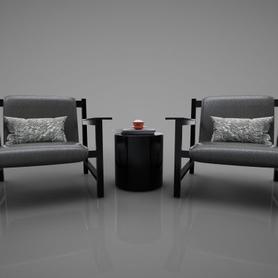 现代风格单人沙发175(2016)