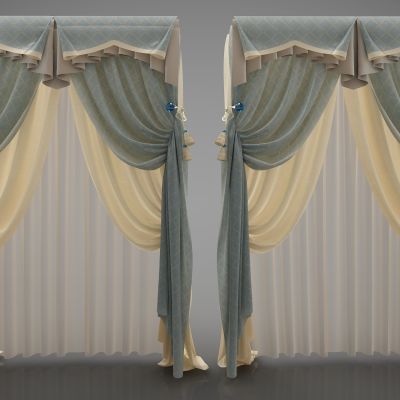 欧式风格窗帘