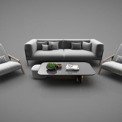 现代风格沙发组合