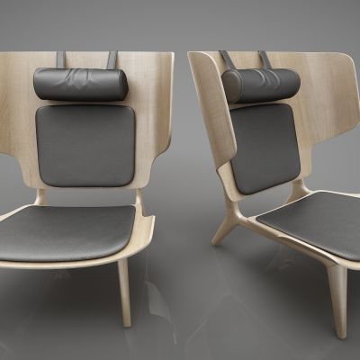 现代风格单人沙发