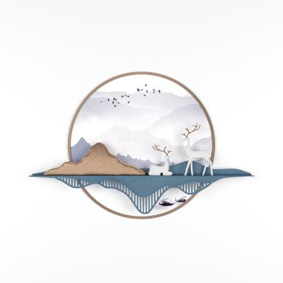 新中式装饰墙饰