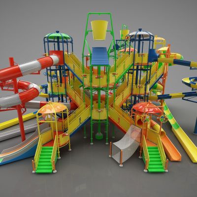 现代风格儿童器材