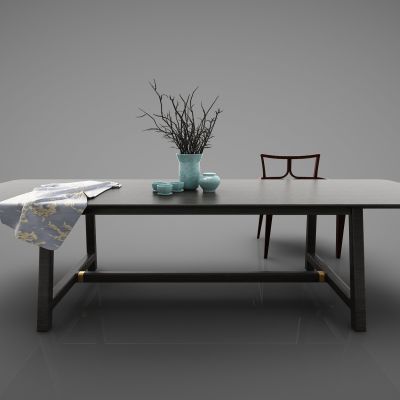 新中式风格书桌54(2016)