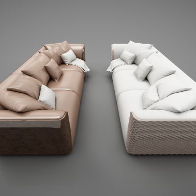 现代风格沙发3D模型