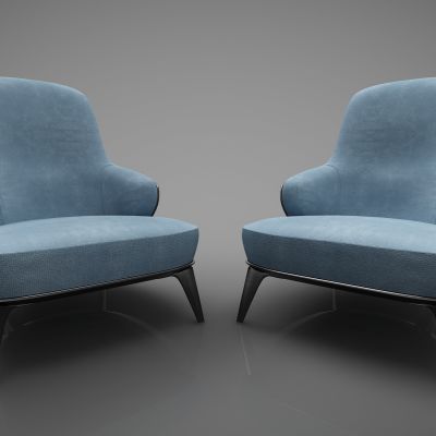 现代风格单人沙发144(2016)