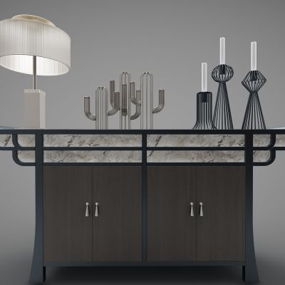 新中式风格装饰柜23(2016)