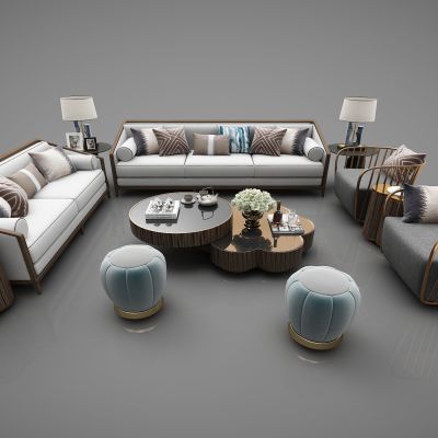 现代风格沙发组合