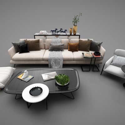 现代风格沙发组合