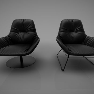 现代风格单人沙发