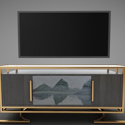 新中式发风格电视柜