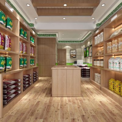 现代粮油店 稻米