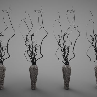 新中式风格植物摆件装饰品310(2016)