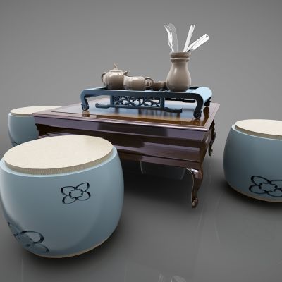 新中式风格茶几10(2016)