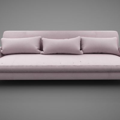 现代风格沙发3D模型