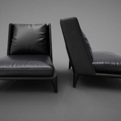 现代风格单人沙发