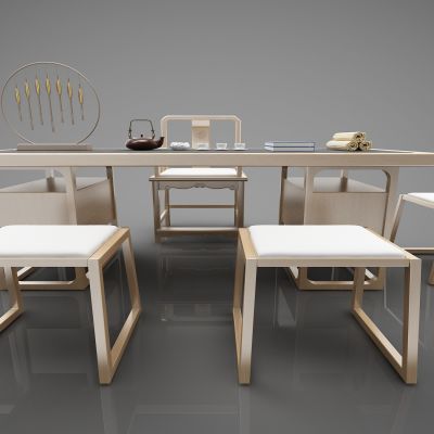 新中式风格书桌00001136(2016)