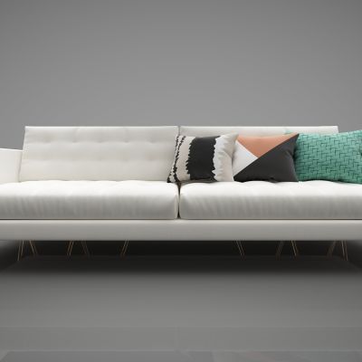 现代风格双人沙发206(2016)