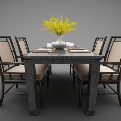 新中式风格餐桌00001148(2016)