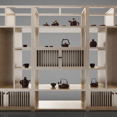 新中式风格装饰柜00001145(2016)