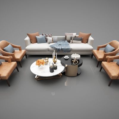 现代风格沙发组合