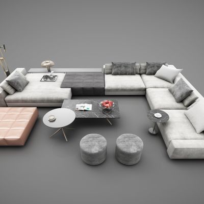 现代风格沙发组合