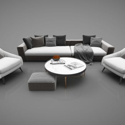 现代风格沙发组合