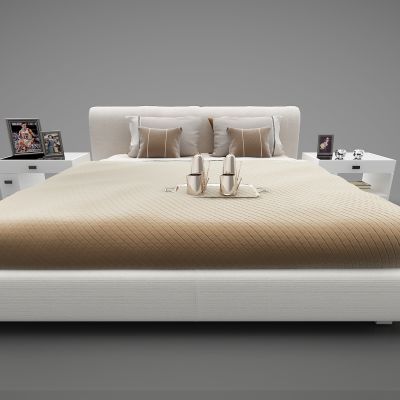 现代风格双人床168(2016)