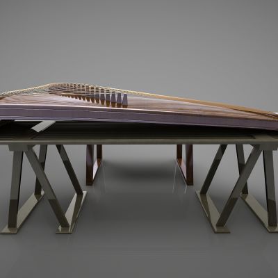 新中式风格古筝07(2016)