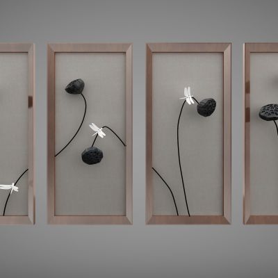 新中式风格挂画288(2016)