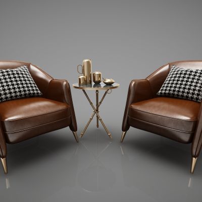 现代风格单人沙发