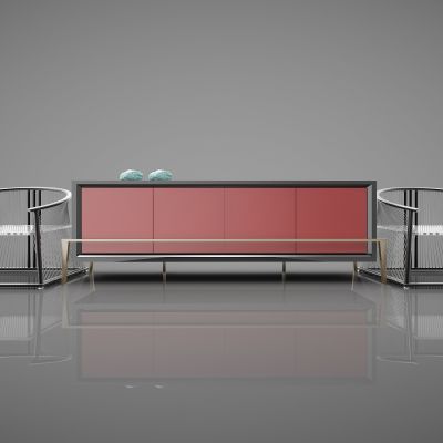 新中式风格单人沙发25(2016)