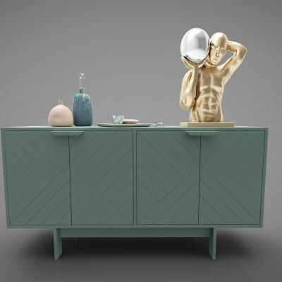 现代风格装饰柜