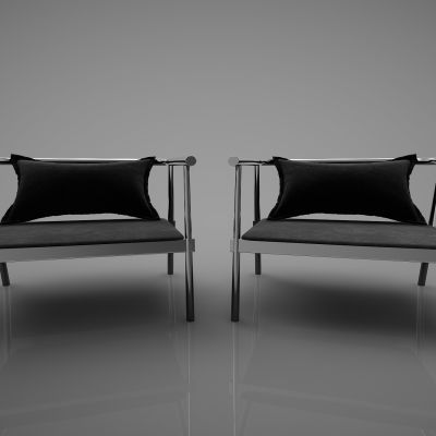 现代风格单人沙发184(2016)