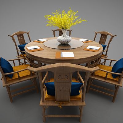 新中式风格餐桌00001170(2016)