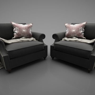 现代风格单人沙发