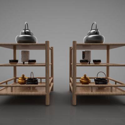 新中式风格装饰柜00001166(2016)