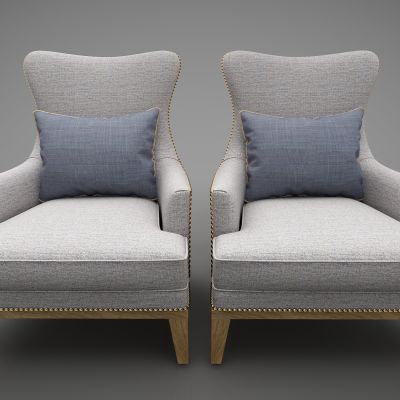 现代风格单人沙发