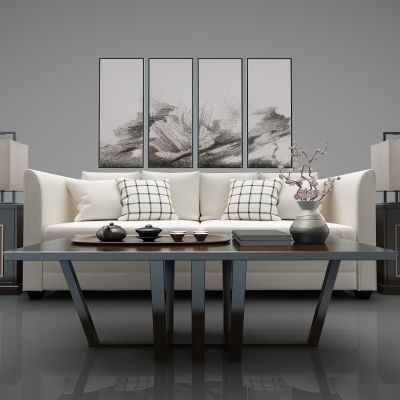 新中式风格沙发组合97(2016)