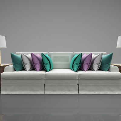 现代风格三人沙发193(2016)